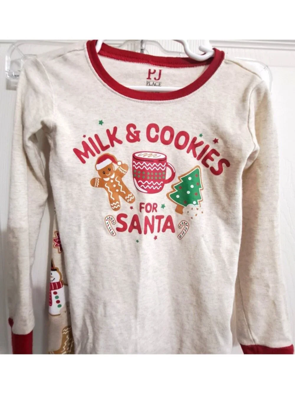 Holiday pajama top
